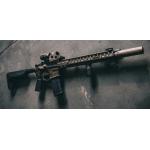Dead Air CT5P Patrol 5.56 Suppressor, FDE, 1/2x28 Direct Thread