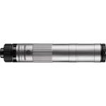Dead Air Mojave 9 Modular 9mm Suppressor, Silver Satin Bead Blasted, TBS