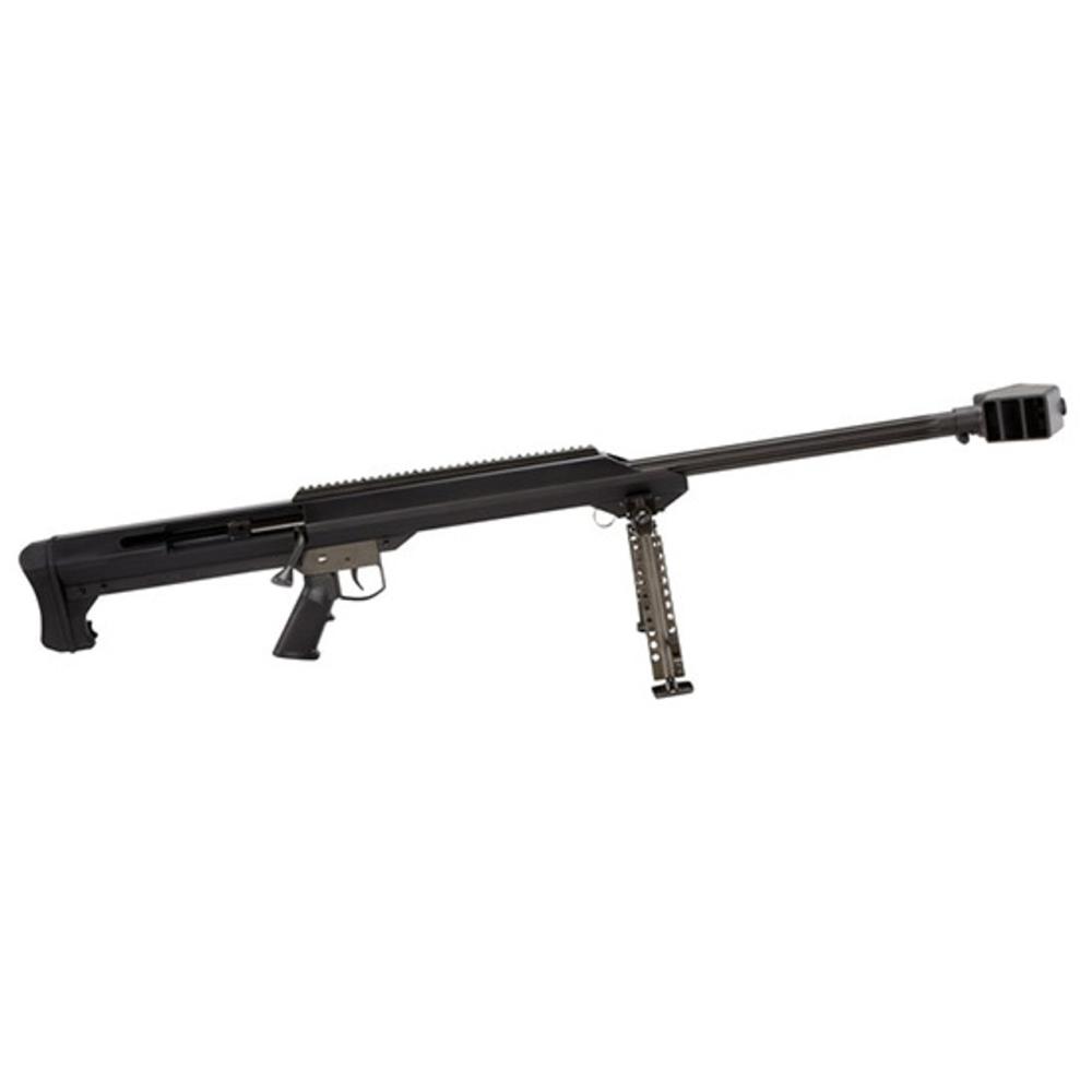 Barrett 99, Bolt Action Rifle, Single Shot, 50 BMG, 29 Fluted Barrel, 3 Port Muzzle Brake, Cerakote Finish, Black, Match Trigger, Bipod 13305