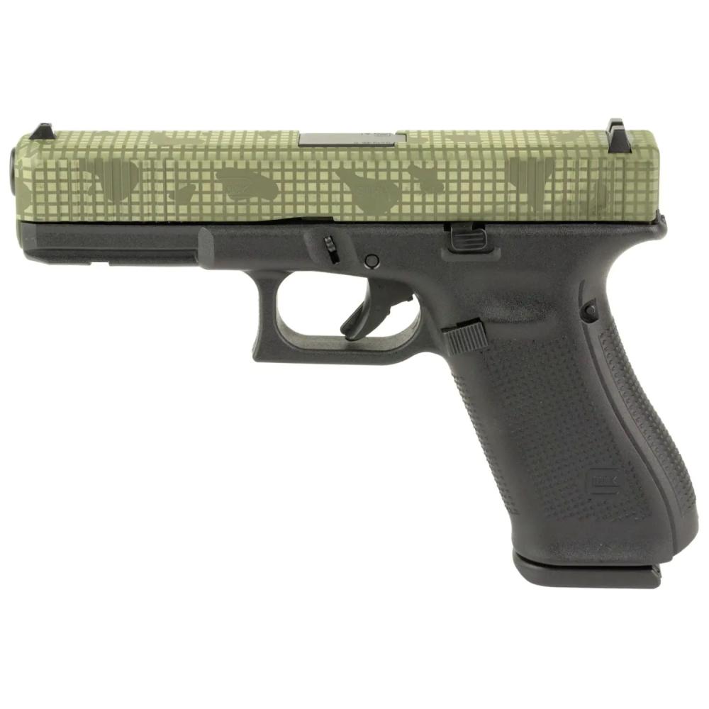 GLOCK 17 GEN5 9MM 17RD OD NIGHT GRID