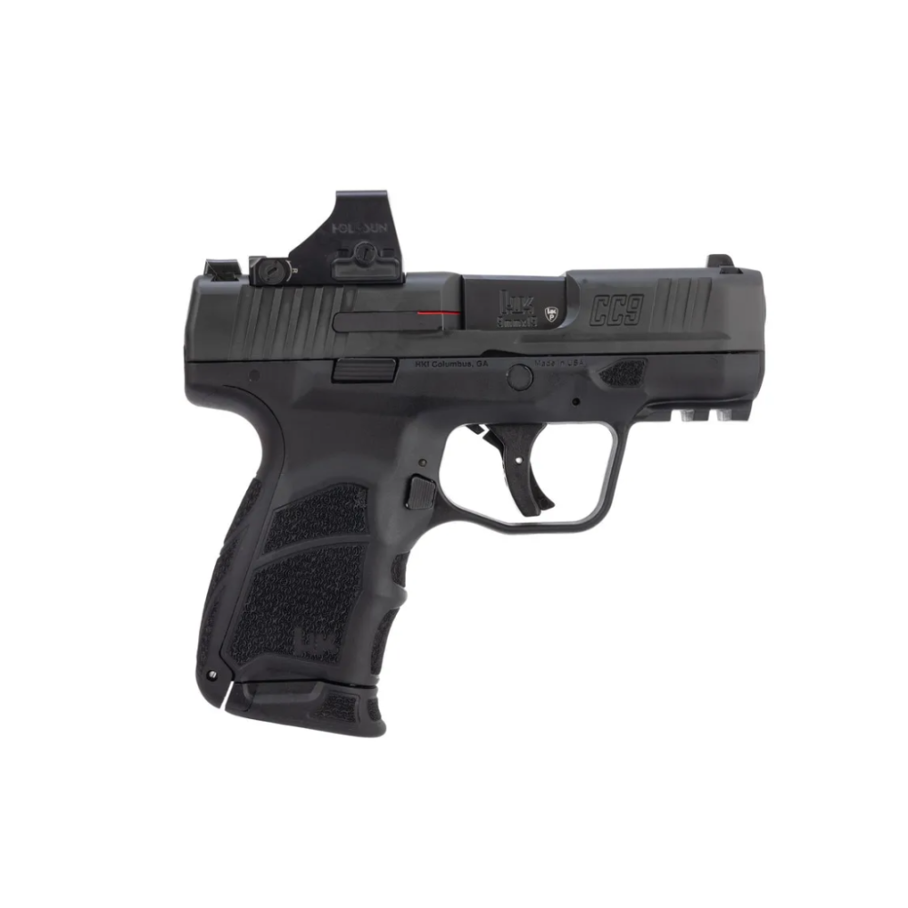 HK CC9 9MM 3.32 12RD BLK HOLO 407K