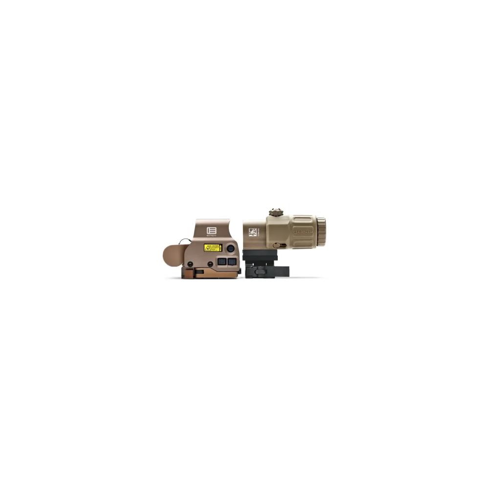 EOTECH HHS VIII EXPS3-0 & G33 3X Magnifier Combo, Tan, STS Mount