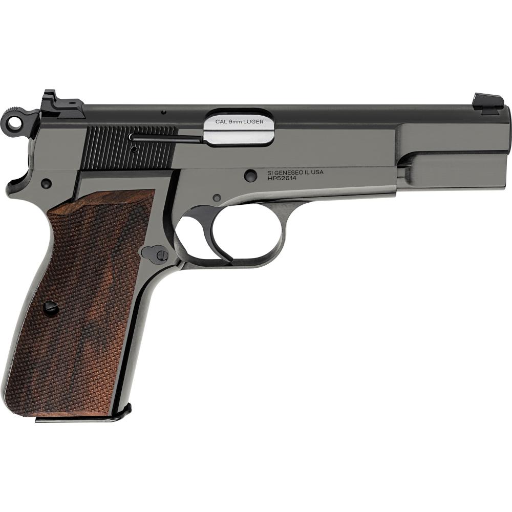 Springfield Armory SA-35 9MM, 4.7", Polished Blued Hi-Power Style Pistol, 15RD