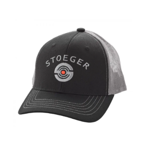 Stoeger Logo Cap Faded Black/Gray Mesh