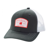 BENELLI Logo Patch Hat, Black w/ White Mesh