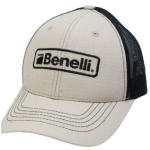 BENELLI TAN/BLACK EMBROIDERED HAT