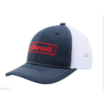 BENELI GREY/WHITE E MBROIDERED HAT