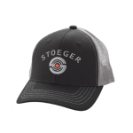 Stoeger Logo Cap Faded Black/Gray Mesh