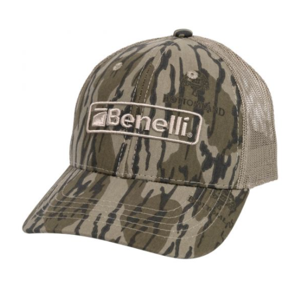 Benelli Logo Hat, Mossy Oak Bottomland