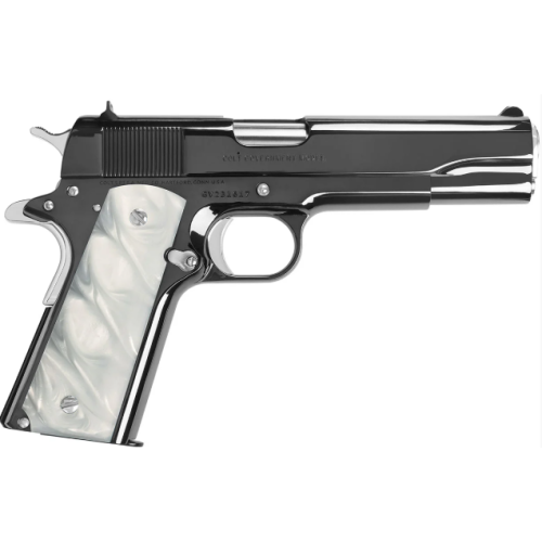 1911 Gov't Classic 45 ACP 5" BBL (1)8RD Mag Black Chrome SEC Exclusive
