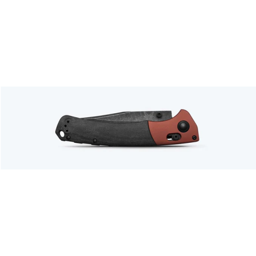Benchmade Crooked River AXIS-Lock Knife Black Micarta/Burnt Copper (4" Black SW)