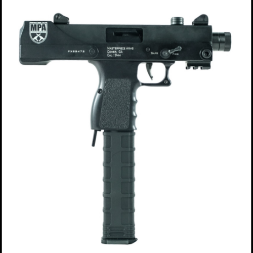 MASTERPIECE ARMS MPA30T 9MM TOP COCKER THREADED BARREL