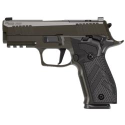Sig Sauer P226, X-Series Legion, Semi-automatic, Single Action Only, Metal Frame Pistol, Carry Size, 9MM, 3.8 Barrel, Cerakote Finish, Legion Gray, Sig-Loc Pro Optics Ready Slide, X-Ray 3 Night Sights, Manual Safety, G10 Grips, 18 Rounds, 3 Magazines