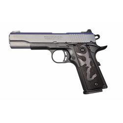 Browning Black Label, 1911, Single Action, Semi-automatic,  Metal Frame Pistol, Full Size, 380 ACP, 4.25 Barrel, Cerakote Finish, Northern Lights, Black Frame, Stippled Laminated Wood Grips, 3 Dot Sights, 10 Rounds, 2 Magazines 051992492