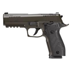 Sig Sauer P226, X-Series Legion, Semi-automatic, Double Action/Single Action, Metal Frame Pistol, Full Size, 9MM, 4.4 Barrel, Cerakote Finish, Legion Gray, Sig-Loc Pro Optics Ready Slide, Manual Safety, G10 Grips, 18 Rounds, 3 Magazines 226X-9-LEGION