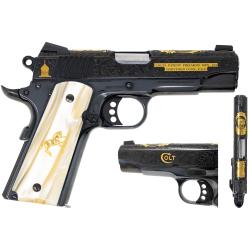 COMBAT COMMANDER SAMUEL COLT ENGRAVED LIMITED 1 of 500 Made 45 ACP O4940XE-CCC