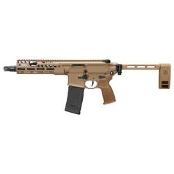 Sig Sauer MCX Spear LT, Semi-automatic Pistol, AR, 300 Blackout, 9 Threaded Barrel, Cerakote Finish, Flat Dark Earth, Pistol Brace, 30 Rounds, 1 Magazine PMCX-300B-9B-IR