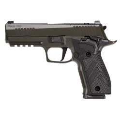 Sig Sauer P226, X-Series Legion, Semi-automatic, Single Action Only, Metal Frame Pistol, Full Size, 9MM, 4.4 Barrel, Cerakote Finish, Legion Gray, Sig-Loc Pro Optics Ready Slide, X-Ray 3 Night Sights, Manual Safety, G10 Grips, 18 Rounds, 3 Magazines