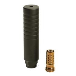 Q SHORT CHOP 8.6 BLACK 1.75IN OD X 7.2IN SIL-SC-QUICKIE-86-RE LENTH MELONITE REAR END DEVICE INCLUDED