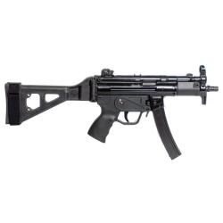 Century Arms AP5-P, Semi-automatic Pistol, 9MM, 5.8 Barrel, Threaded 1/2X28, Matte Finish, Black, Adjustable Rear and Fixed Front Sight, Polymer Grips, Pistol Stabilizing Brace, Manual Safety, 30 Rounds, 2 Magazines, Includes Sling, Cleaning Kit, Pic