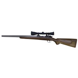 PRE OWNED CUSTOM MAUSER 1909 BULL BARREL .243 WIN. SN:17054