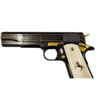 CLT CLASSIC 1911 45ACP POLISHED GOLD ENGRAVED