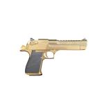 MR DESERT EAGLE 50AE 6 GOLD ZIRCONIUM