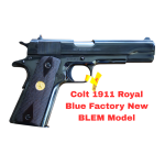 COLT GOVERNMENT MODEL 38SUP ROYAL BLUE BLEM