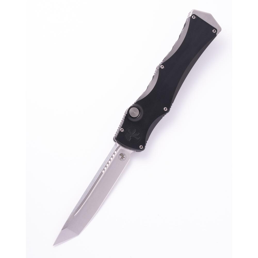Microtech Halo IV Tanto Edge Marfione Select Stonewash Finish