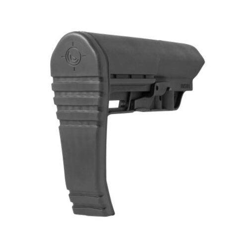 Mission First Tactical BMSMIL Battlelink Minimalist Stock Collapsible Black Synthetic for  AR-15, M16, M4 with Mil-Spec Tube (Tube Not Included)