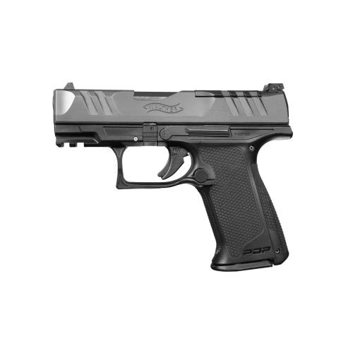 Walther Arms PDP F-Series 9mm Luger 15+1 3.50 Black Steel Barrel, Black Optic Ready