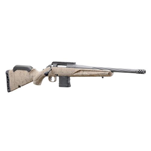 Ruger American Rifle Gen II Ranch 5.56 NATO 10rd Magazine 16.1" Fluted Threaded Barrel FDE Splatter Stock