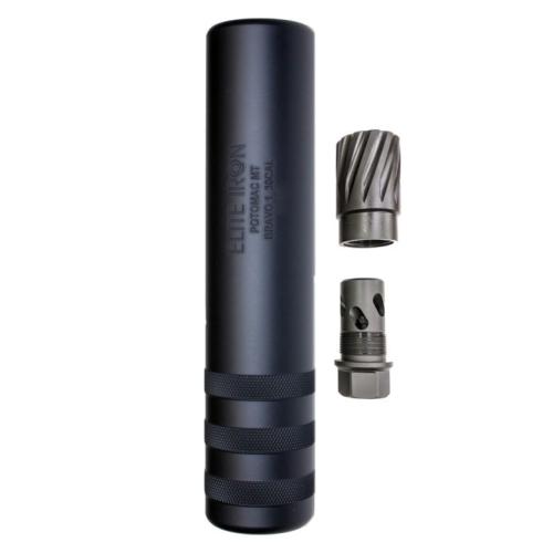 ELITE IRON BRAVO 1  30 Cal Suppressor W/ Muzzle Attachment