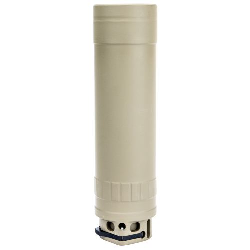 KGM Suppressors RS-R556A2-QD-FDE R556A2 6mm/5.56 NATO FDE Nickel Alloy/Stainless Steel 1/2"x28