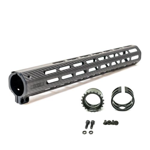 FAXON STREAMLINE CARBON FIBER M-LOK 15" AR15 HANDGUARD
