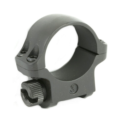 Ruger 90277 3BHM Scope Ring For Rifle M77 Hawkeye African Low 1 Tube Hawkeye Matte Blue Steel