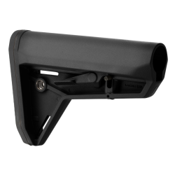 Magpul MAG347-BLK MOE SL Carbine Stock Black Synthetic for AR-15, M16, M4 with Mil-Spec Tube (Tube Not Included)