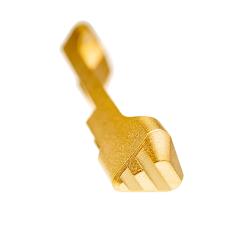 Tyrant CNC TDP320EGOLD Extended Magazine Release Sig P320 Gold Steel