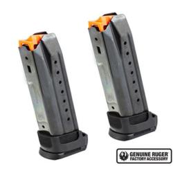 Ruger 90691 Security-9 Value Pack 17rd 9mm Luger Black Oxide Steel 2 Per Pack