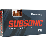 Hornady 82272 338ARC 307gr Sub X 20 Per Box
