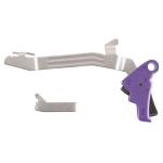 Apex Tactical 102P117PUR Action Enhancement Slim Purple Drop-In Compatible w/Glock 43/43X/48