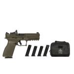 Echelon™ 4.5F 9mm Handgun – OD Green w/ Red Dot & Range Bag