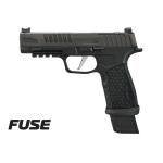 P365-FUSE, 9mm, 4.3" Compact, FO/SR, OR, LXG, Blk, (1) 17-rd & (2) 21-rd