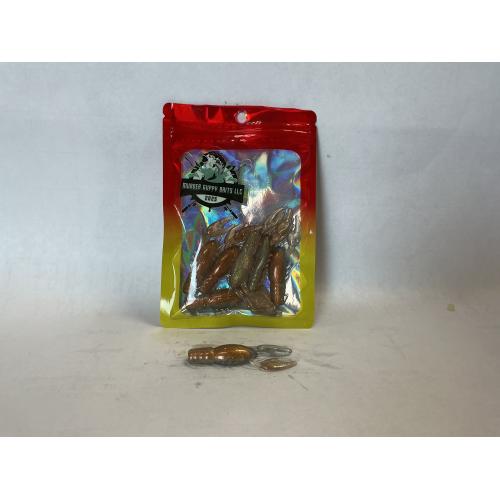 M.G.B. 2.5" NED CRAW- SUNFISH