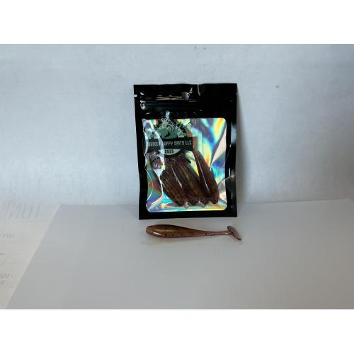 M.G.B. 3" PADDLE TAIL ASSASIN RED