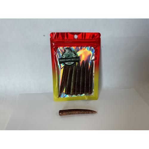 MGB 3" Ned Worm Assasin Red