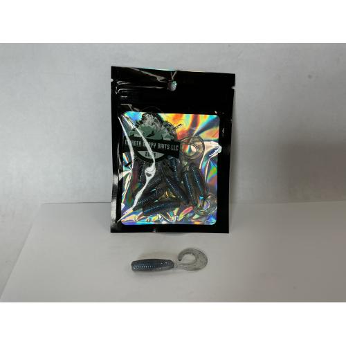 M.G.B. 2.5" GRUB - BLUE SHEEN