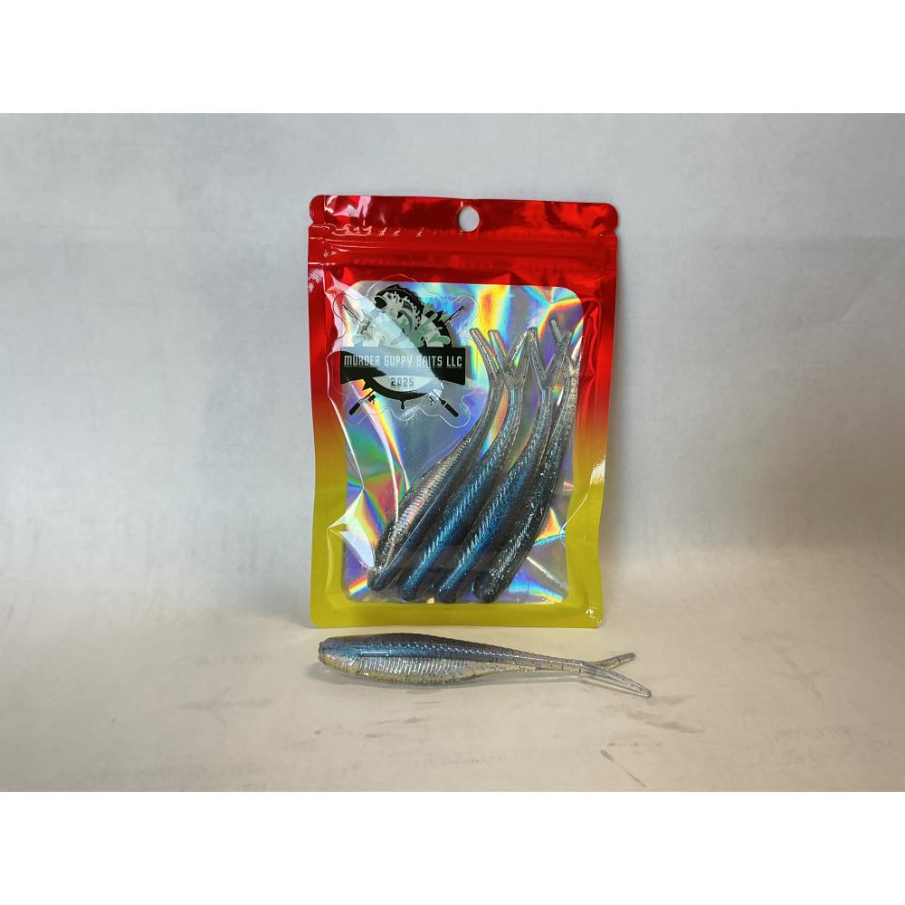 M.G.B. 4" TRACER - BLUE SHEEN