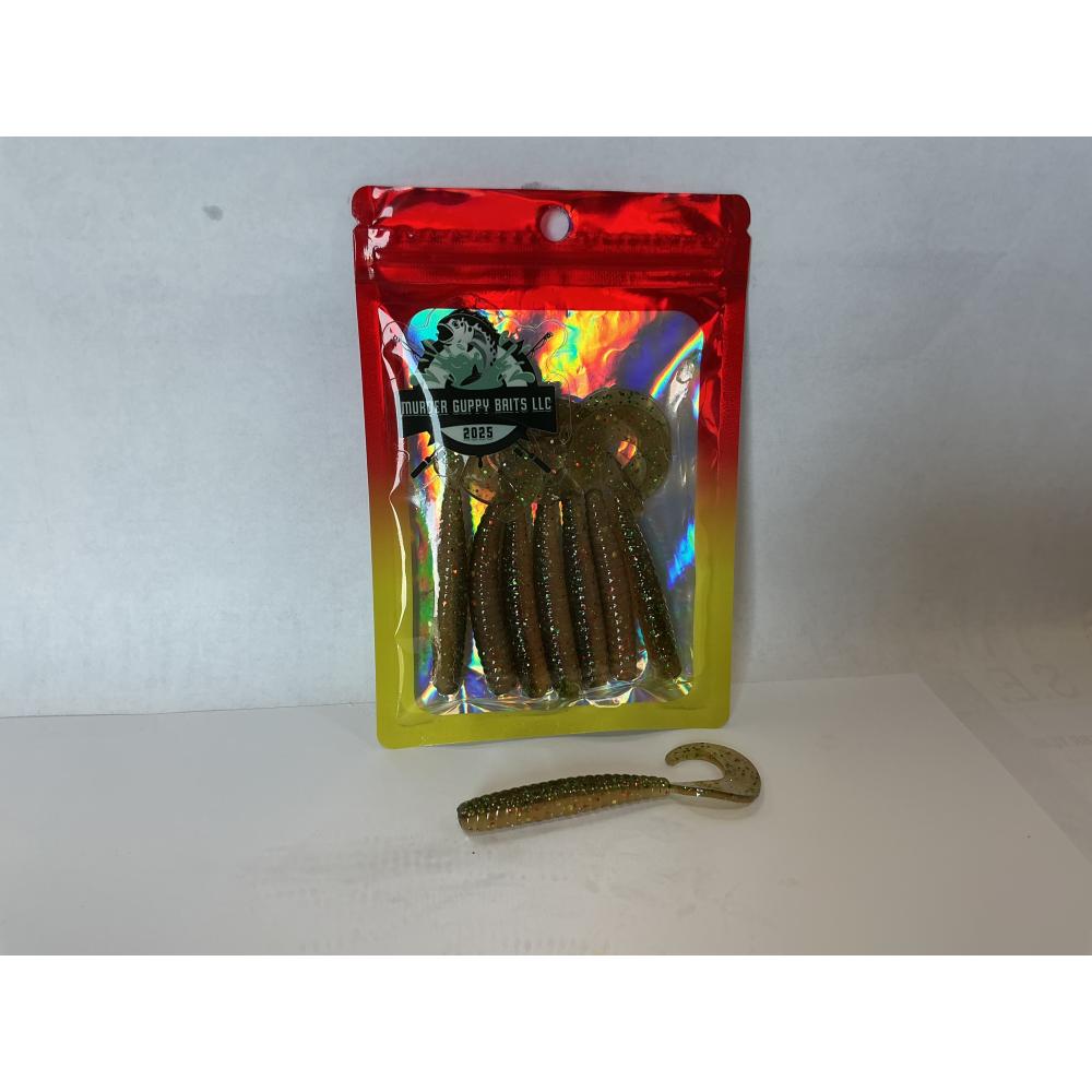 MGB 3" Grub Chili Lime