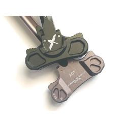 Ambidexgtrous Charging Handle, FCD, 223, ODG, for LPVO